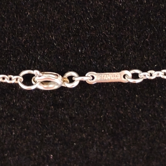 Tiffany Silver 925 Necklace - Elsa Peretti Extra Large Open Heart Pendant - Picture 8 of 10